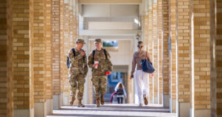 Image from a series of photos depicting various places around the TCU campus. Photo by James Anger on November 14, 2023.