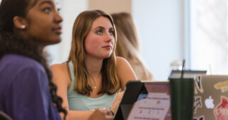 Palko Hall: students participate in the Study of Exceptional Students class taught by Michael Faggella-Luby, Professor of Special Education in TCU's College of Education. Photo by James Anger on April 5, 2022.